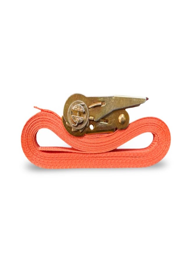 GTCFI Premium - Endless Ratchet Tie Down Strap Heavy Duty Buckle Tie Down Lashing Polyester Straps (25 MM- 5Mtr.- 1TON) - Export Quality - Image 2